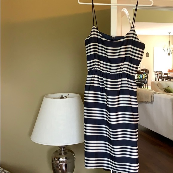 J. Crew Dresses & Skirts - Navy and white striped Jcrew dress
